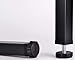 zoele Metal Adjustable Legs for Table/Bed and Sofa/Furniture Cabinet Foot Legs feet Support/Heavy Duty Easy Install Bed Center Frame Slat Support Leg (7.08