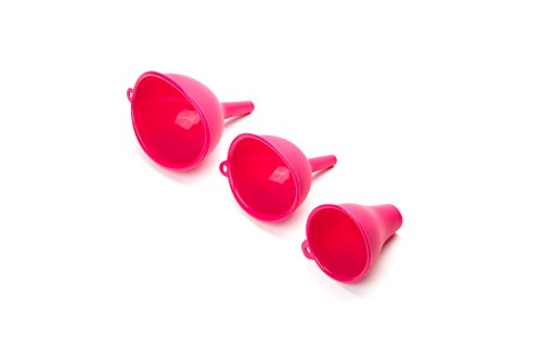 Farm to Table 5888 Canning Funnel Set, Silicone, 3-Piece