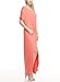 12 Ami Solid V-Neck Pocket Short Sleeve Loose Maxi Dress (S-3X) - Made in USA
