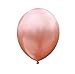 Rose Gold Balloons, Rose Gold Confetti Balloons 22 pack, 18 inch Pre filled Rose Gold Confetti Balloons for Bridal Shower Decorations, Birthday Party Decorations