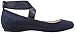 Jessica Simpson Women's Mandayss Ballet Flat,Dark Midnight,6.5 M US