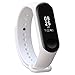 5 Pcs Xiaomi Mi Band 4 Strap Bracelet Replacement Silicone Strap for Xiaomi Mi 3/4 Band Smart Watch Wristband Waterproof Wearable Breathable (Color 2)