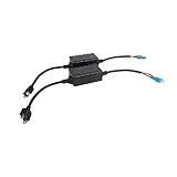 TOMALL H1/H3 CAN-BUS EMC Warning Error Free Decoder Canceller Capacitor Anti-flicker Resistor harness for LED Headlight Systems
