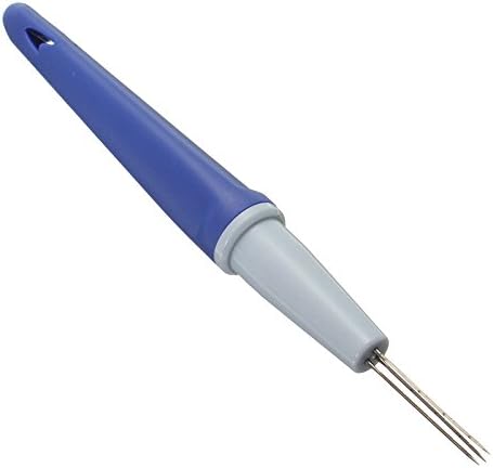 ZjKnitting - PC 15cm Long Plastic Iron Needle Embroidery Needle Weaving Tool Magic