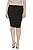 Suko Women's Pencil Skirt – Plus Size – Ponte Knit