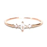 Gieschen Jewelers EDEN .925 Sterling Silver CZ Ultra Petite Engagement Ring