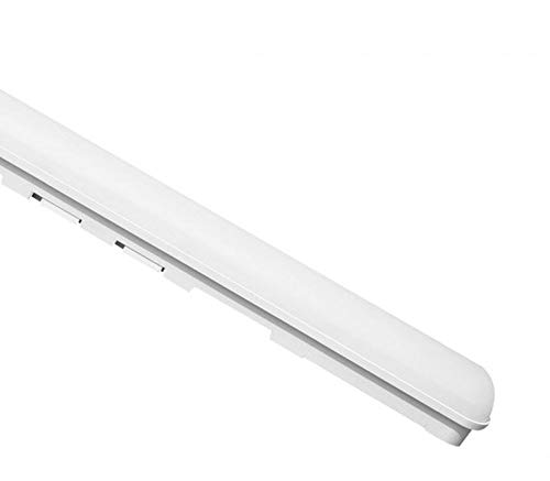 LED Feuchtraumleuchte Limea GO 120cm 50W 6000 lm, IP65 4000K Neutralweiß Wannenleuchte weiß