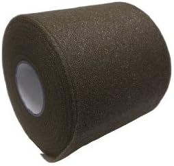 Mixed Colors Bulk Prewrap for Athletic Tape - 1 Roll, Black