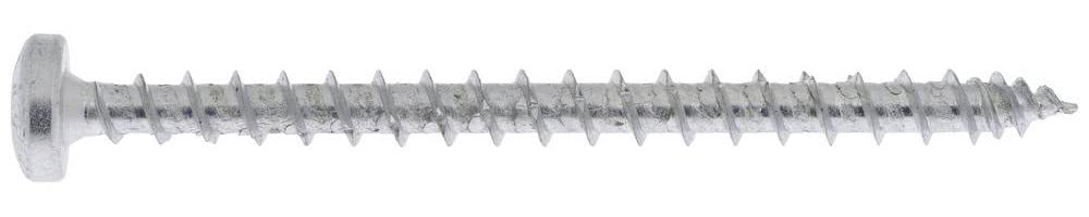 SWG Hox 175 740 050 63 Wood Screw 4 mm 50 mm T-Profile Galvanised Steel Pack of 50