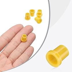 uxcell 12pcs Flanged Sleeve Bearings Plastic