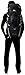 High Sierra Explorer Top Load Internal Frame Hiking Pack, Black/Black/Silver, 55L / 30-Inch