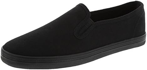 city sneaks Women's Black Women's Gia Slip-On 12 Wide