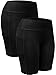 Neleus Women's Workout Compression Yoga Shorts with Pocket