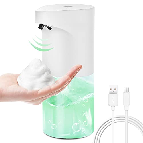 Automatic Foaming Soap Dispenser,Touchless and Rechargeable Countertop Soap Dispensers,0.2s