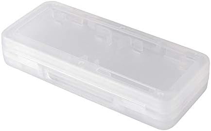 OSTENT Transparent 4 Cases Game Card Cartridge Holder for Nintendo Switch Color White