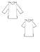 Kwik Sew K3870 Tunics Sewing Pattern, Size XS-S-M-L-XL