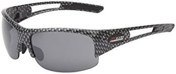 CORVETTE EYEWEAR's Z06 supercharged emblem Rx capable series carbon fiber rimless frame + BONUS DRIVERS LENS SET + BONUS HARD CASE