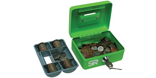 SR | Save Right MINI (SR-9205) Multi-Purpose Petty Cash Box Toy Storage (Lime)