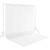 White Backdrop for Photoshoot, Large White Photo