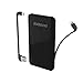 dodocool 5000mAh Portable Charger [MFi Certified] 2-Port Ultra Slim Power Bank with 40cm Detachable Micro-USB Cable and Lightning Cable for iPhone 7/7 Plus 6/6 Plus Samsung LG and more