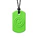 ARK Super Star, Chew Necklaces for Sensory Kids and Adults, Oral Fidget for Autism, ADHD, SPD, Anxiety, Medical-Grade Sensory Chew Necklace, XT, Firm, Lime Green