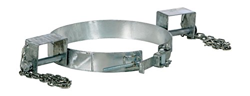 Vestil TDR-30-G Galvanized Tilting Drum Ring, 25.5" Length, 30 gal