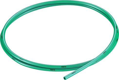 Festo 178424 PUN-4X0.75-GN Plastic Tubing, 4mm x 0.75mm, Pack of 50