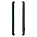 Seidio SURFACE with Metal Kickstand Case for the Samsung S7 Edge [Slim Case] - Non-Retail Packaging - Black/Black