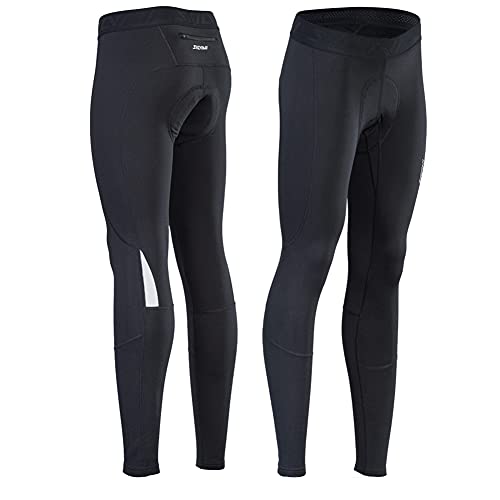 SILVINI Pantalones de ciclismo para mujer Rapone Pad largos, acolchados, térmicos, pantalones largos de ciclismo para mujer, pantalones largos con acolchado MTB para invierno