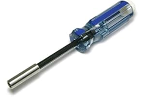 RAW PRODUCTS CORP Magnetic Multi Bit Screwdriver with Acetate Bit Storage Handle (6-3/4in. Blade Length)