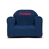 Upholstered Personalized Kids Chair Microfiber