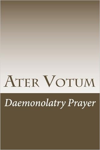 Ater Votum Daemonolatry Prayer Cambridge Studies In Linguistics Paperback Publishing Db 9781475187410 Amazon Com Books