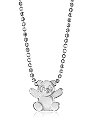 Little Panda in Sterling Silver Pendant Necklace