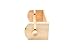 Fox Run Wooden Paper Towel Holder, 5.25 x 15.25 x 3.75 inches, Brown