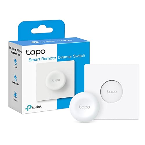 S200D Dimmer Remoto Intelligente, Controllo Pratico Dell'illuminazione, Smart Switch, Imposta Le Azioni Intelligenti con i Dispositivi Tapo, Posizionalo Dove Vuoi, Hub Obbligatorio