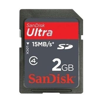 SanDisk SDSDH-002G-A11 2GB/15MB Ultra SD Card