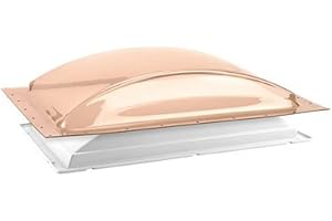 BriRus K1422BLP Bronze Low Profile Single Pane Exterior Skylight Kit