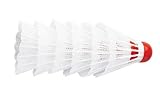 Halex Shuttlecocks, White (6-pack)