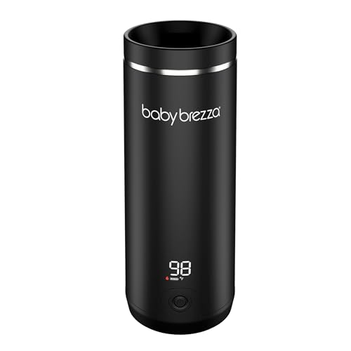 Photo 1 of ***(PARTS ONLY/ MAJOR DAMAGE/ NON FUNCTIONAL)***Baby Brezza Portable Warmer – 67% Faster Baby Bottle Warming - Travel Breastmilk and Formula Warmer - Safe, Even Heating - Up to 9oz - No Adapters, Black