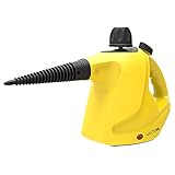 VASTORE 450ML LARGE CAPACIT Handheld Steam Cleaner Multipurpose Compact Lightweight 13-Piece Accessories Stubborn Stains Removal in Bathroom, Kitchen& Much More