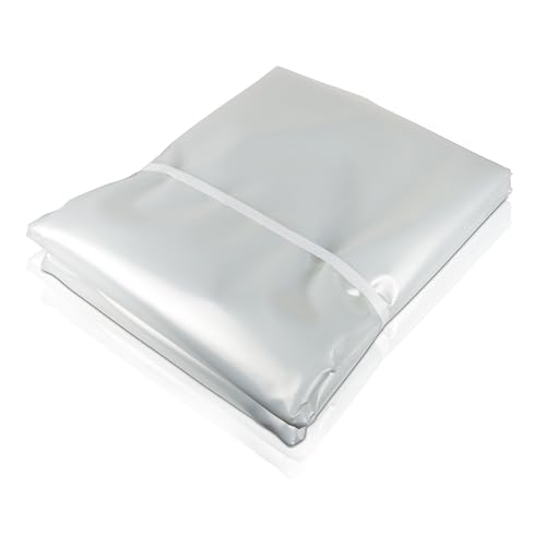 Gre MPR250 - Schutzabdeckung fuer runde Schwimmbecken mit 250 cm Durchmesser, Farbe weiss