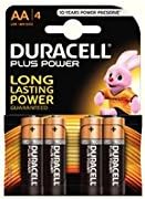 BLISTER 4 PILAS DURACELL PLUS LR6 (AA)