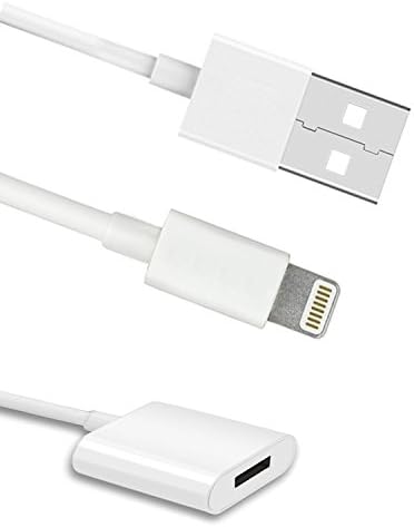 2 in 1 Extension Apple Pencil Charging Cable (2016 Release), Reignet 1M/3ft USB Charger for iPhone5 / 5s /SE / iPhone6 / Plus / iPhone7 / iPad2 / 3 /4 /iPad Pro