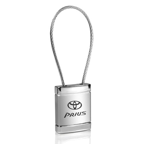 Toyota prius chrome cable key chain