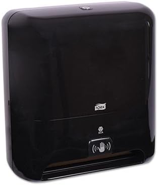 SCA Tork Matic Hand Towel Roll Dispenser, Intuition Sensor, Black, 1 Each