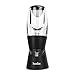 Hotder Wine Aerator Pourer Diffuser Decanter Spout with Base for Red Wine Christmas Gift,Home use And Party,Black