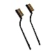 Yaatao 6 Pieces Mini Brass Wire Brush Set for Cleaning Welding Slag and Rust