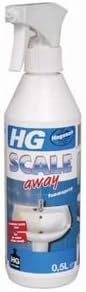 Hg Scale Away 500ml Removes Lime Deposits from Tiles, Shower Cabinets by HG Hagesan