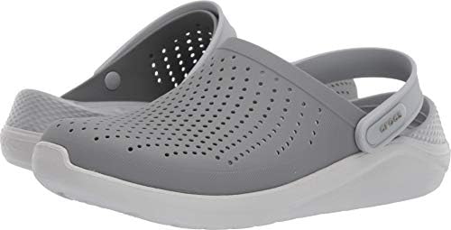 Crocs Literide Clog for Unisex Smoke/Pearl White 36/37 EU