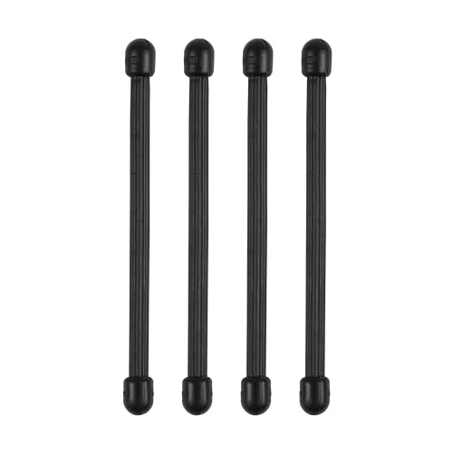 NITEIZE(ナイトアイズ) ギアータイ 3インチ 4個入 ブラック GT3-4PK-01 (日本正規品)